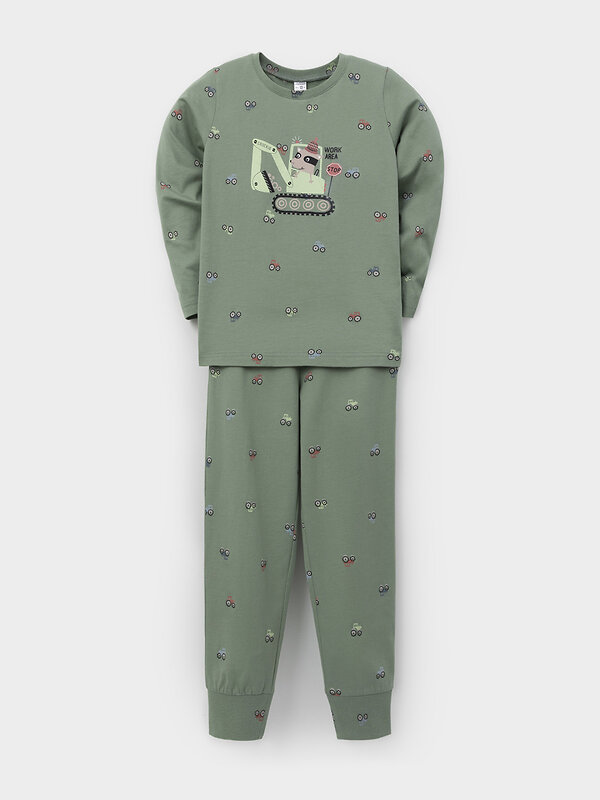 CROCKID Пижама 605354 К 1637 оливковый