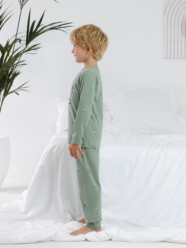 CROCKID Пижама 605354 К 1637 оливковый