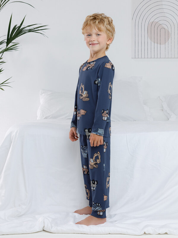 CROCKID Пижама 605355 К 1561 синий