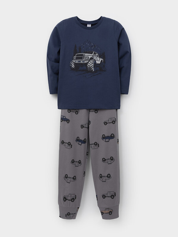 CROCKID Пижама 605360 К 1606 синий
