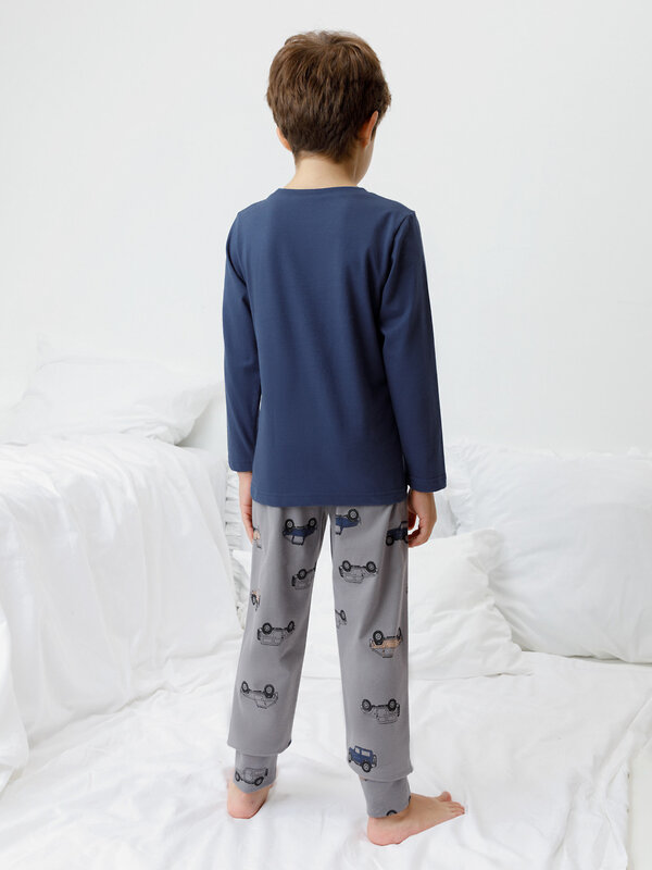CROCKID Пижама 605360 К 1606 синий