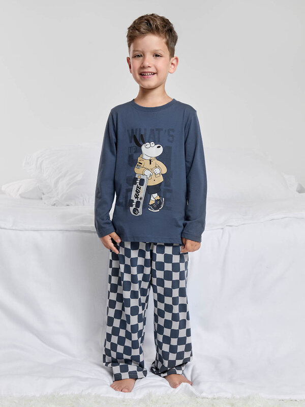 CROCKID Пижама 605363 К 1600 синий