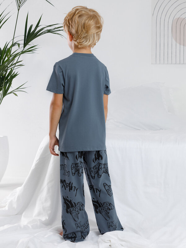 CROCKID Пижама 605370 К 1599 синий