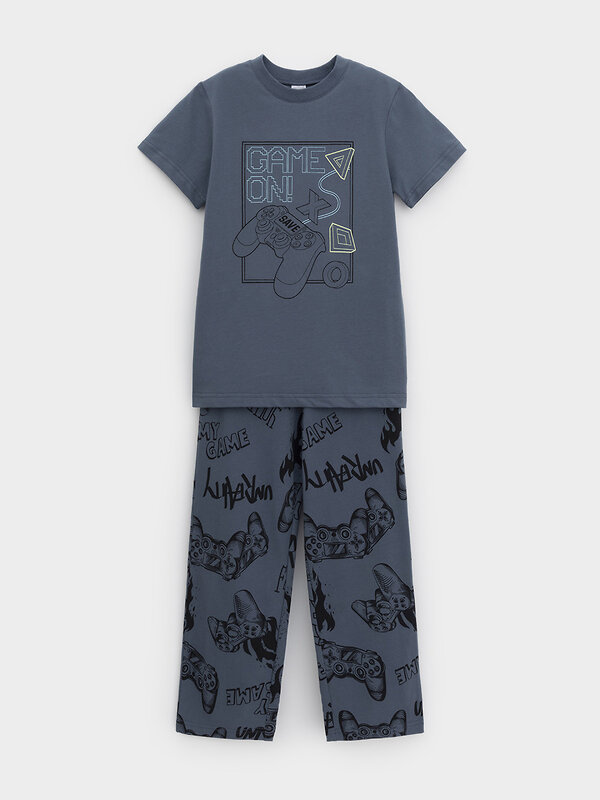CROCKID Пижама 605370 К 1599 синий