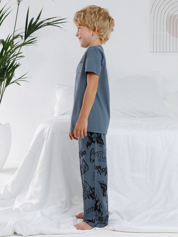 CROCKID Пижама 605370 К 1599 синий