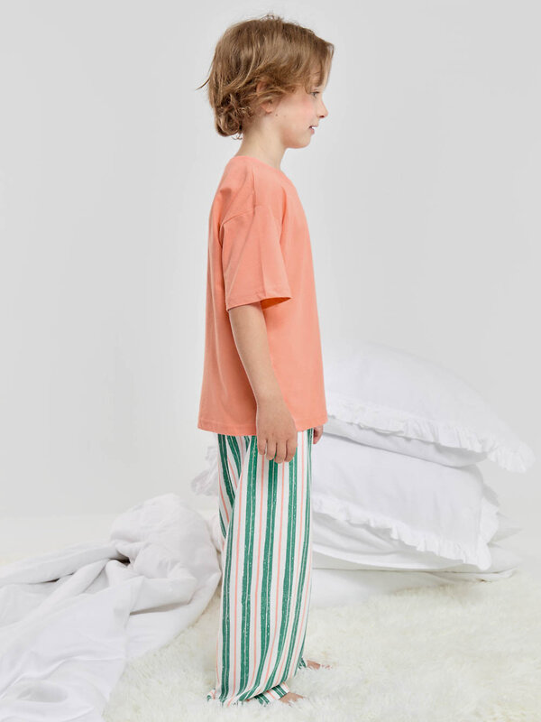 CROCKID Пижама 605371 МП 1694 персиковый