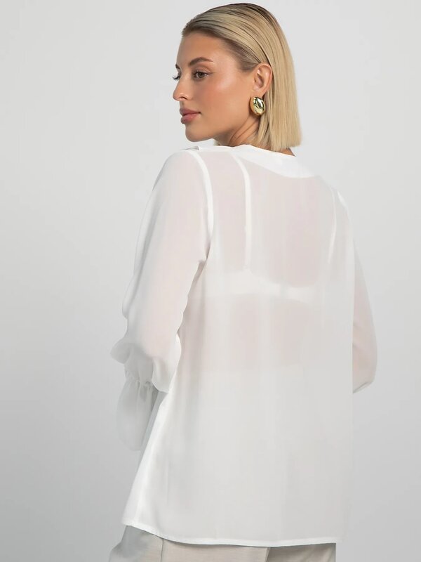LT Collection Блуза 605560 Б16232-8М Белый