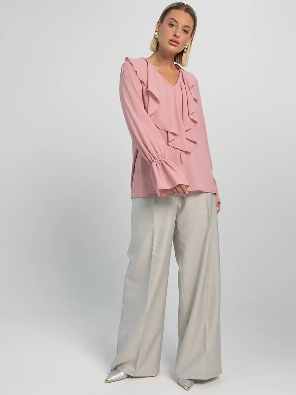 LT Collection Блуза 605562 Б16233-8М Розовый