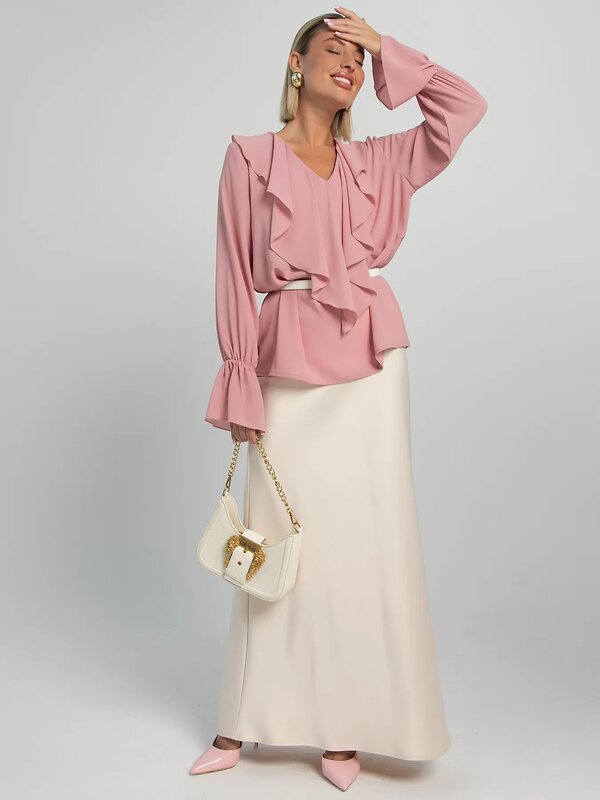 LT Collection Блуза 605562 Б16233-8М Розовый
