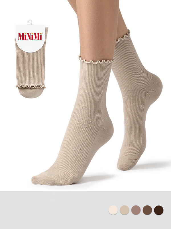 Minimi Носки 605667 MINI TREND 4220 Cappuccino (Коричневый)