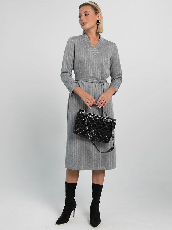 LT Collection Платье 605713 П16037-19М Серый