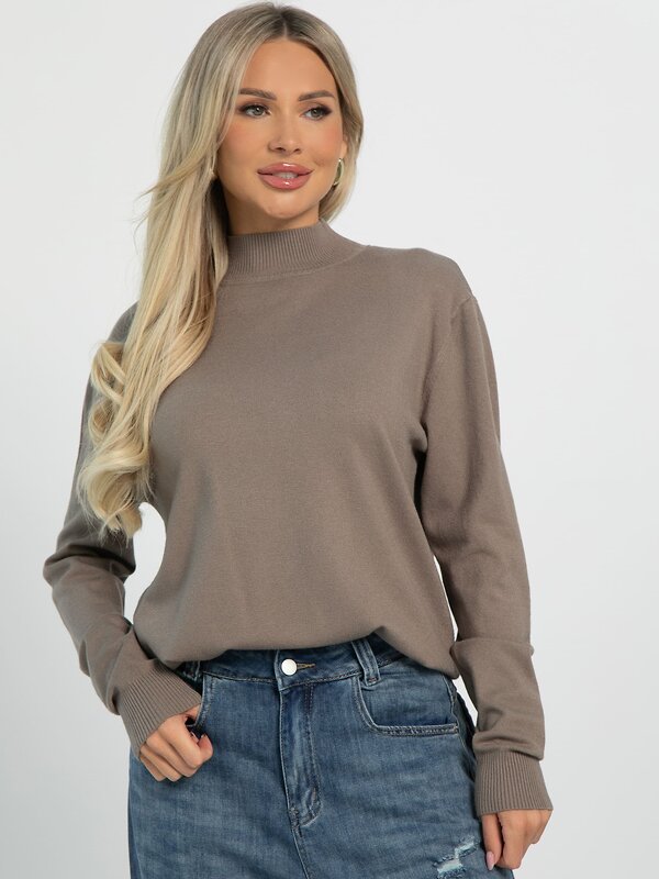 LT Collection Водолазка 605714 Б16196-20М Коричневый