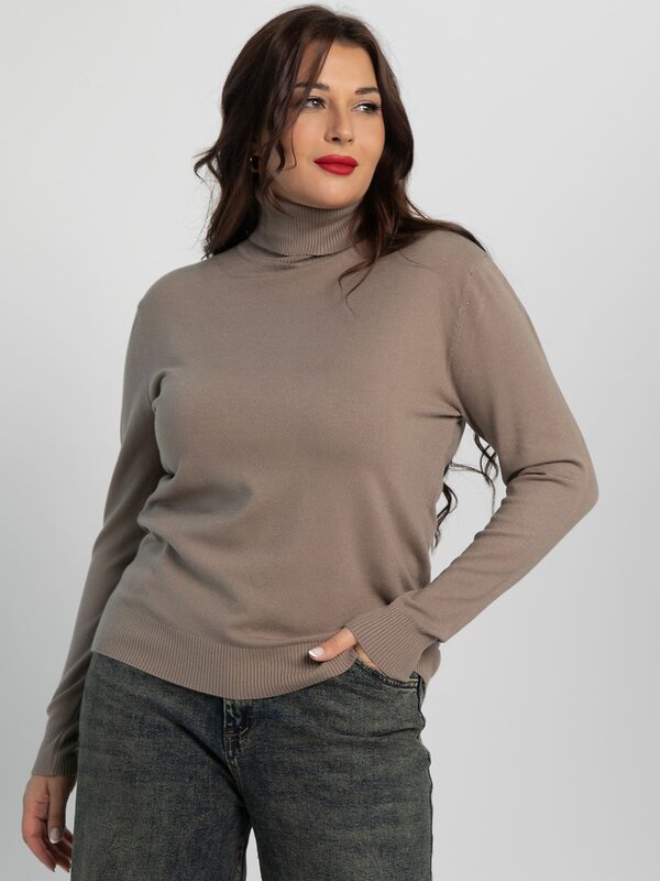 LT Collection Водолазка 606104 Б16199-20М Коричневый