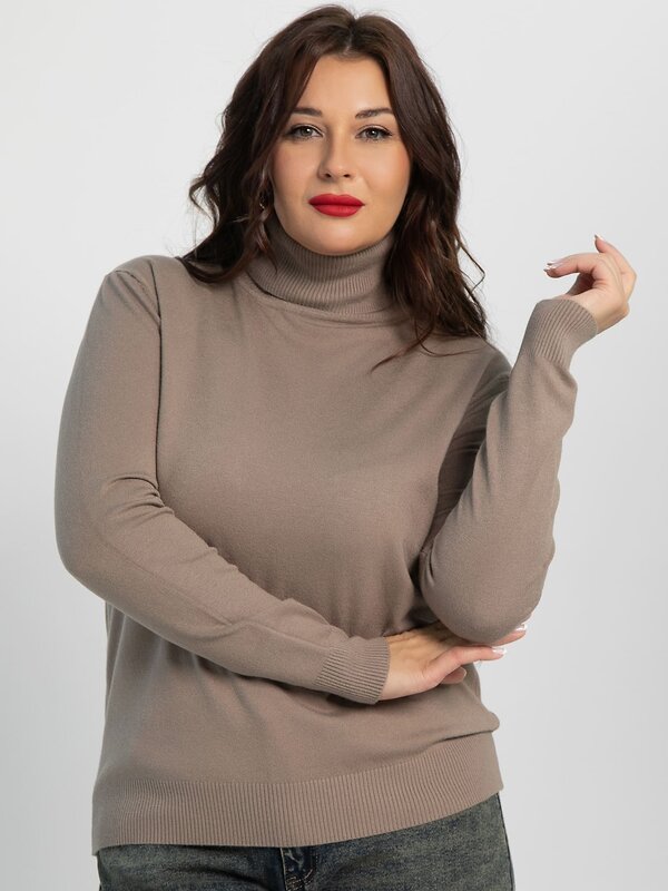 LT Collection Водолазка 606104 Б16199-20М Коричневый