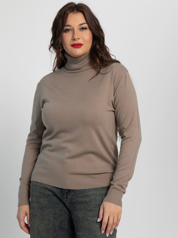 LT Collection Водолазка 606104 Б16199-20М Коричневый