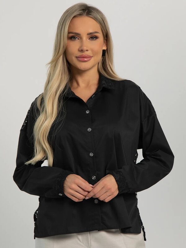 LT Collection Рубашка 606106 Б16238-10М Черный