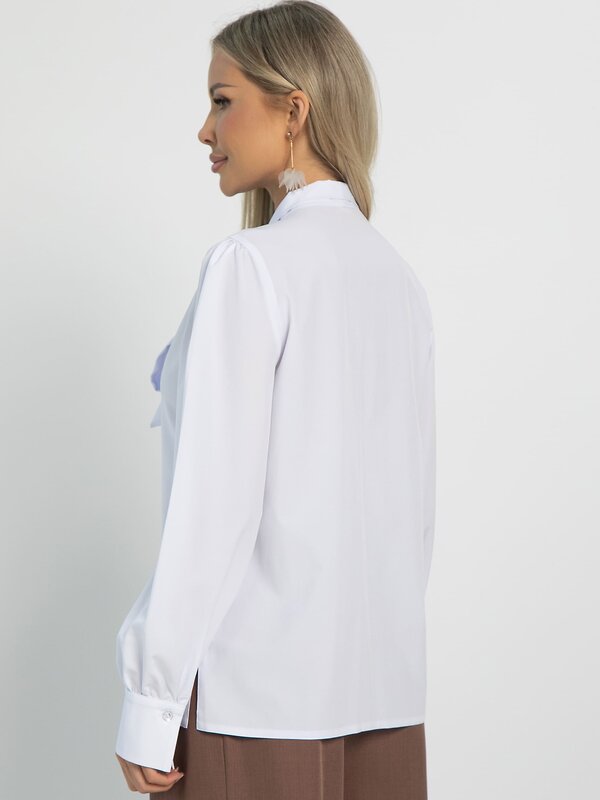 LT Collection Блуза 606107 Б16243-16М Белый