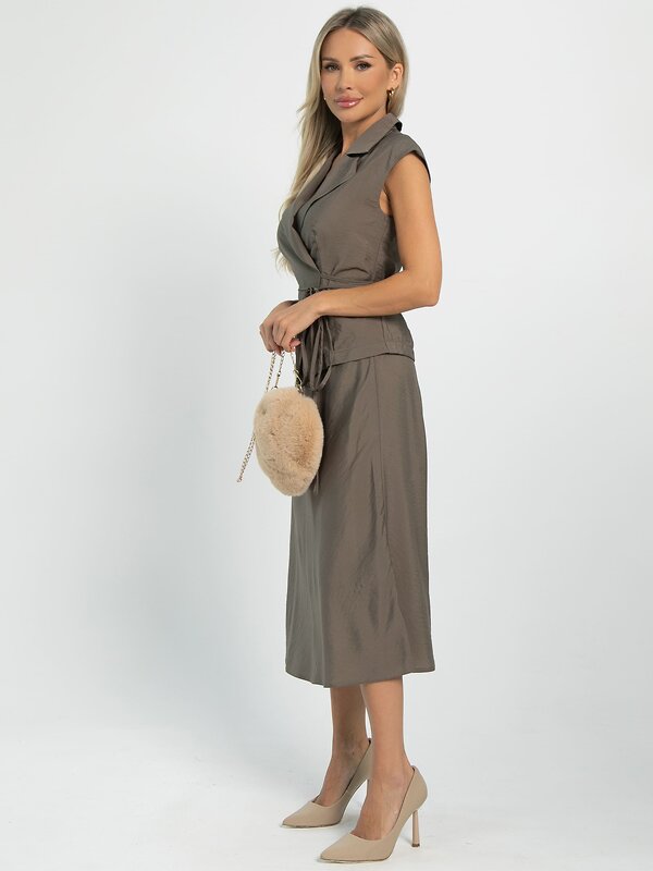 LT Collection Костюм 606111 К16265-10М Коричневый