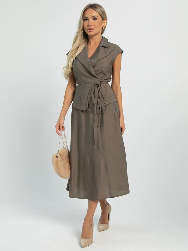 LT Collection Костюм 606111 К16265-10М Коричневый