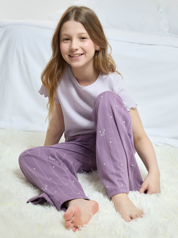CROCKID Пижама 606178 МП 1684 сиреневый