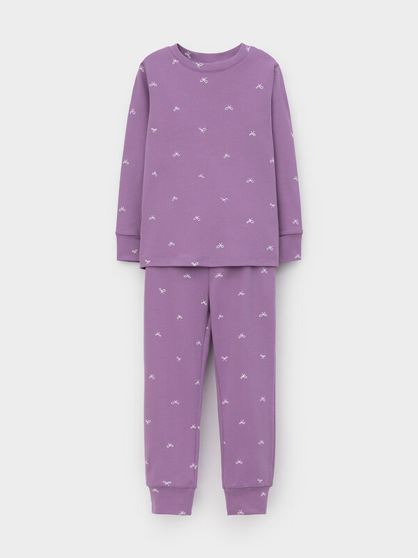 CROCKID Пижама 606184 К 1552 фиолетовый