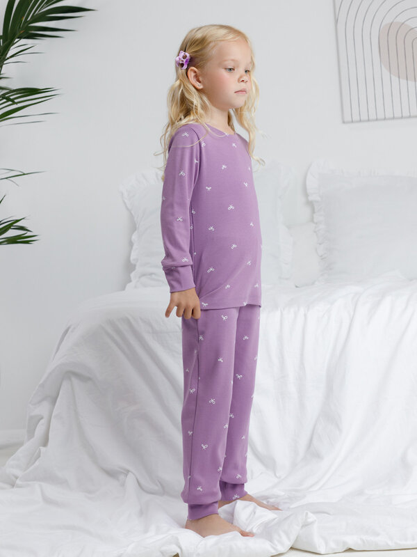 CROCKID Пижама 606184 К 1552 фиолетовый