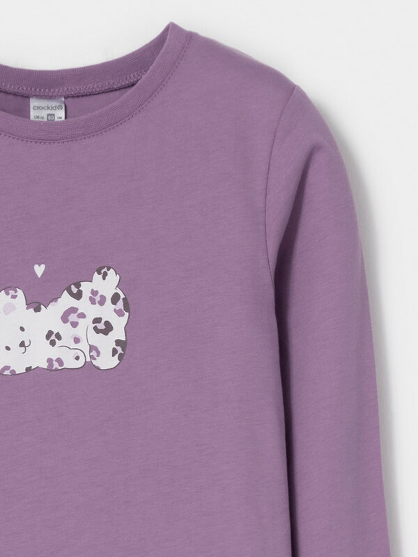 CROCKID Пижама 606190 К 1623 фиолетовый