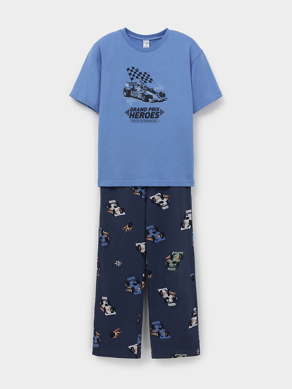 CROCKID Пижама 606193 МП 1694 синий