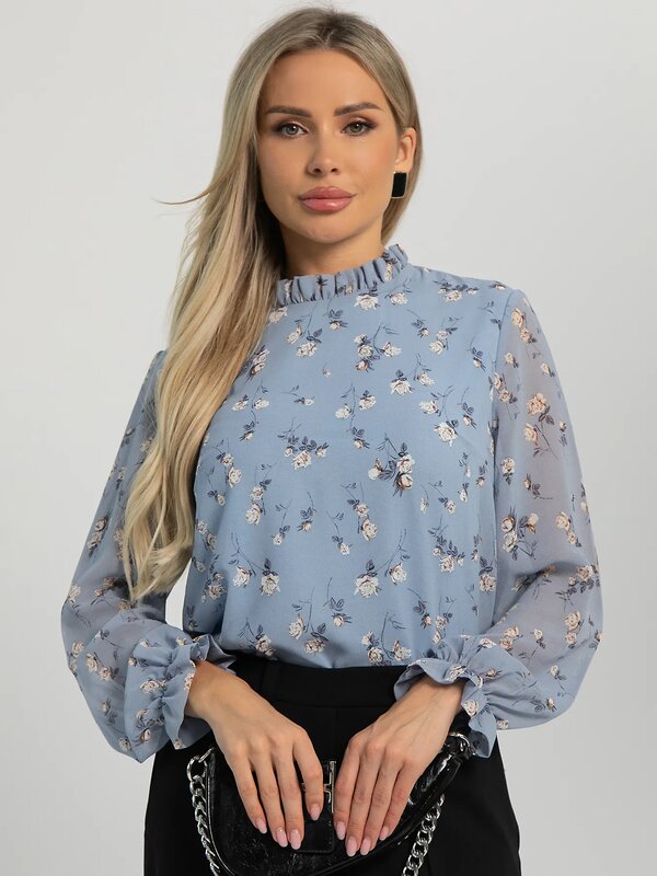 LT Collection Блуза 606200 Б16235-53М Голубой
