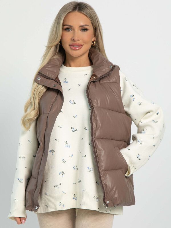 LT Collection Жилет 606203 Б16293-18М Коричневый