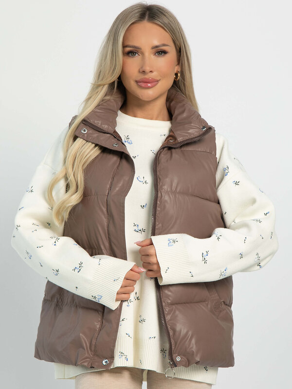 LT Collection Жилет 606203 Б16293-18М Коричневый