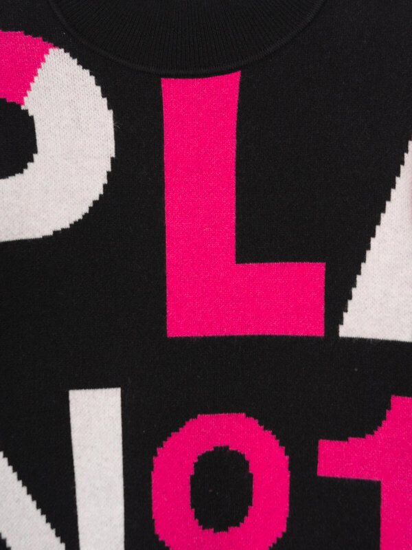 PLAYTODAY Джемпер 606385 32621608 черный,фуксия,белый