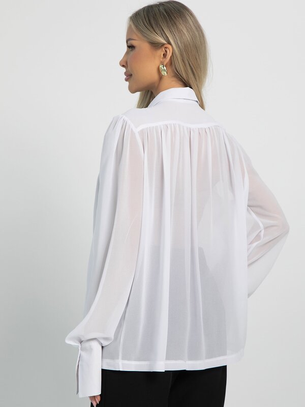 LT Collection Блуза 606560 Б16254-1М Белый