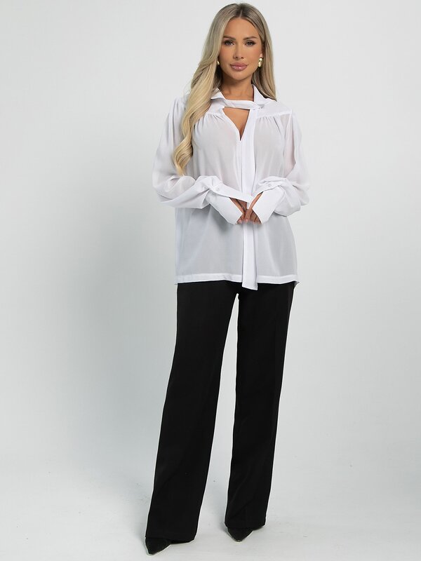 LT Collection Блуза 606560 Б16254-1М Белый