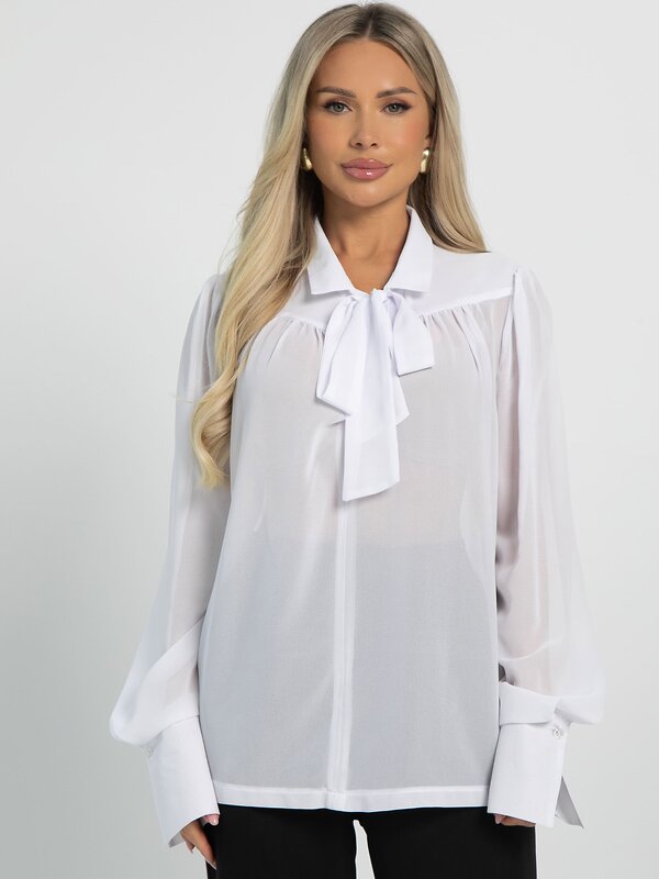 LT Collection Блуза 606560 Б16254-1М Белый