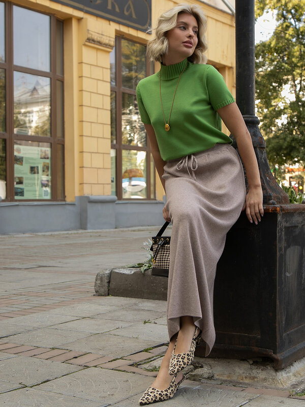 LT Collection Футболка 606566 Б16311-7М Зеленый