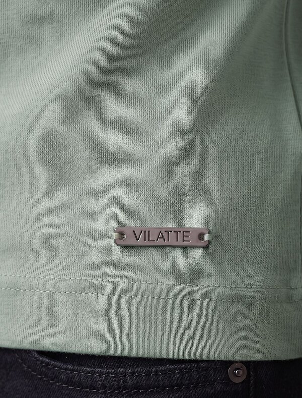 VILATTE Джемпер 606627 U49.090 св.оливковый
