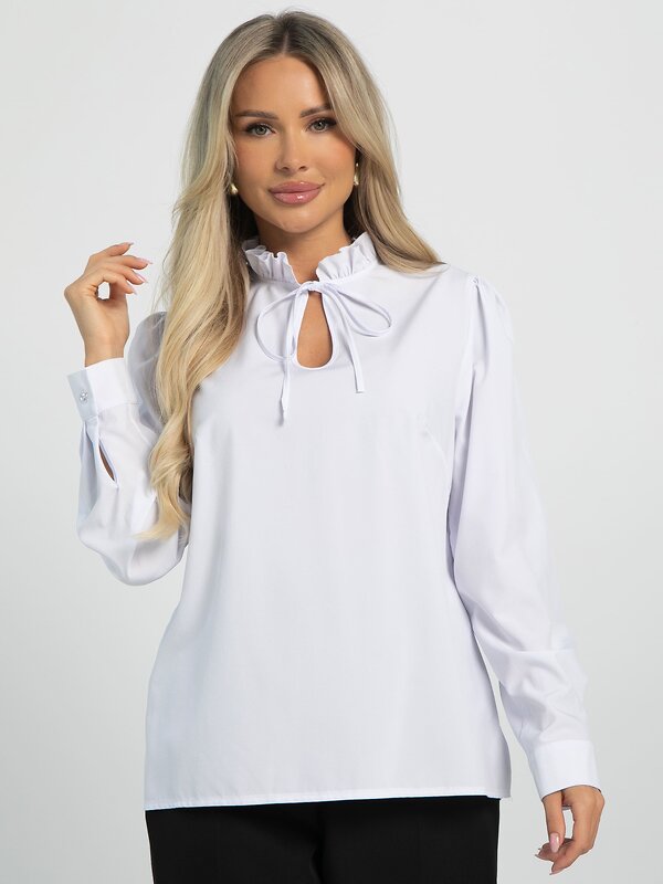LT Collection Блуза 606633 Б16244-16М Белый
