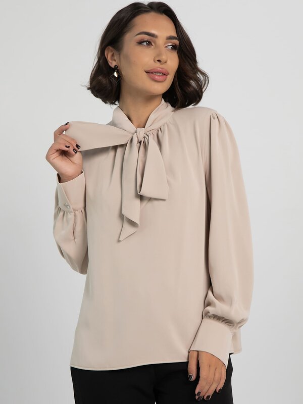 LT Collection Блуза 606634 Б16242-16М Бежевый