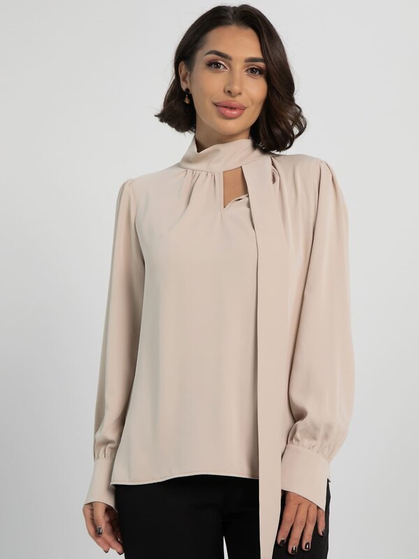LT Collection Блуза 606634 Б16242-16М Бежевый