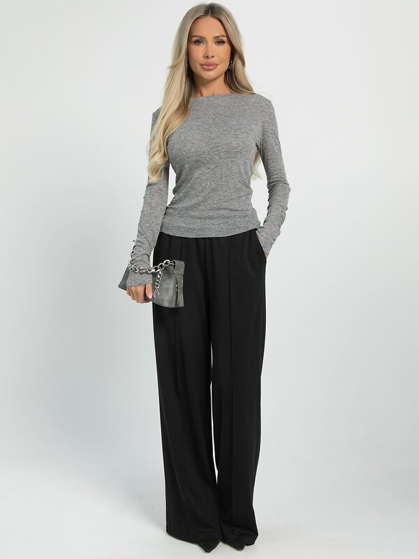 LT Collection Брюки 606635 Б16248-30М Черный