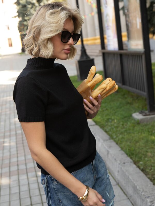 LT Collection Футболка 606643 Б16314-7М Черный