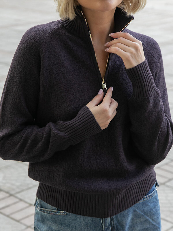 LT Collection Джемпер 606645 Б16316-7М Фиолетовый