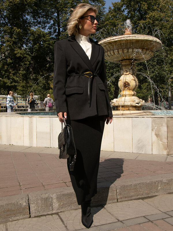 LT Collection Юбка 606651 Ю16320-7М Черный