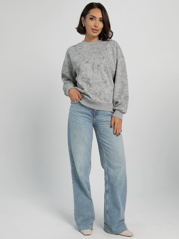 LT Collection Свитшот 606654 Б16336-20М Серый