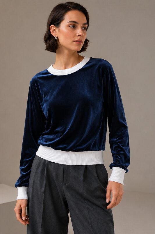 Lika Dress Свитшот 606806 10826 Темно-синий