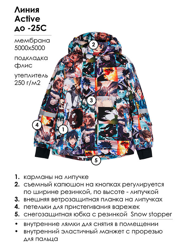 PLAYTODAY Куртка 446970 32412194 разноцветный