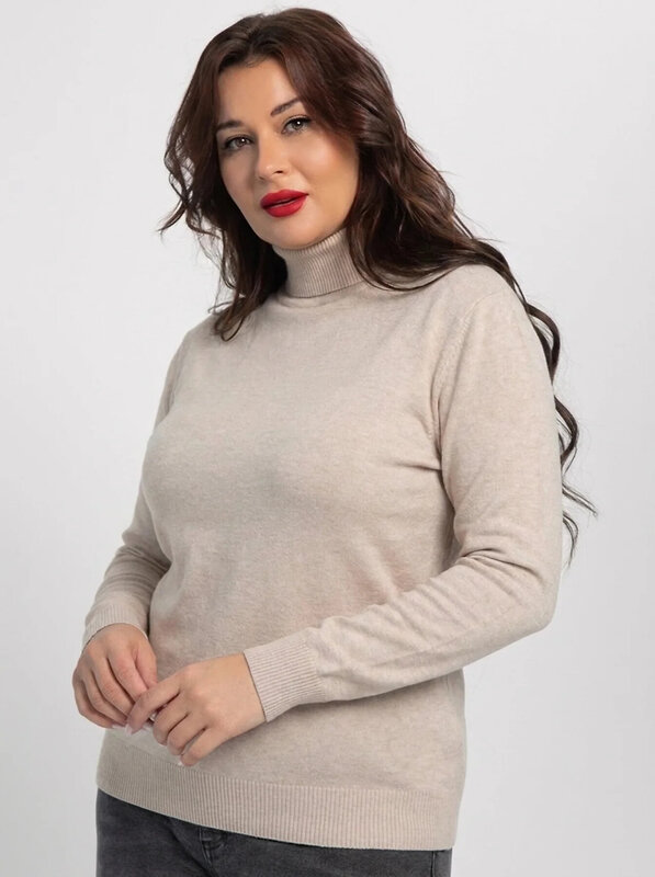 LT Collection Водолазка 606898 Б16200-20М бежевая