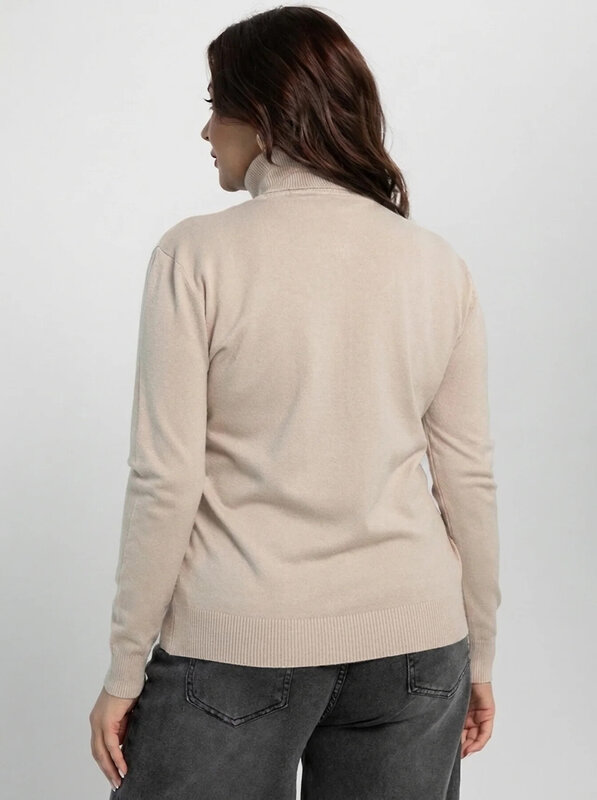 LT Collection Водолазка 606898 Б16200-20М бежевая