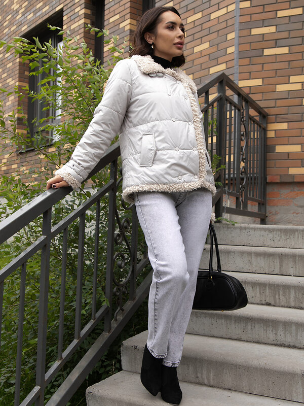 LT Collection Куртка 606901 Б16358-4М бежевая